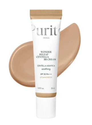 Wonder Releaf Centella BB Cream #27 Sand Beige 30ml-Purito seoul