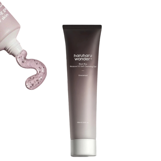 Black Rice Moisture 5.5 Soft Cleansing Gel 100ml-Haru Haru Wonder-Espuma