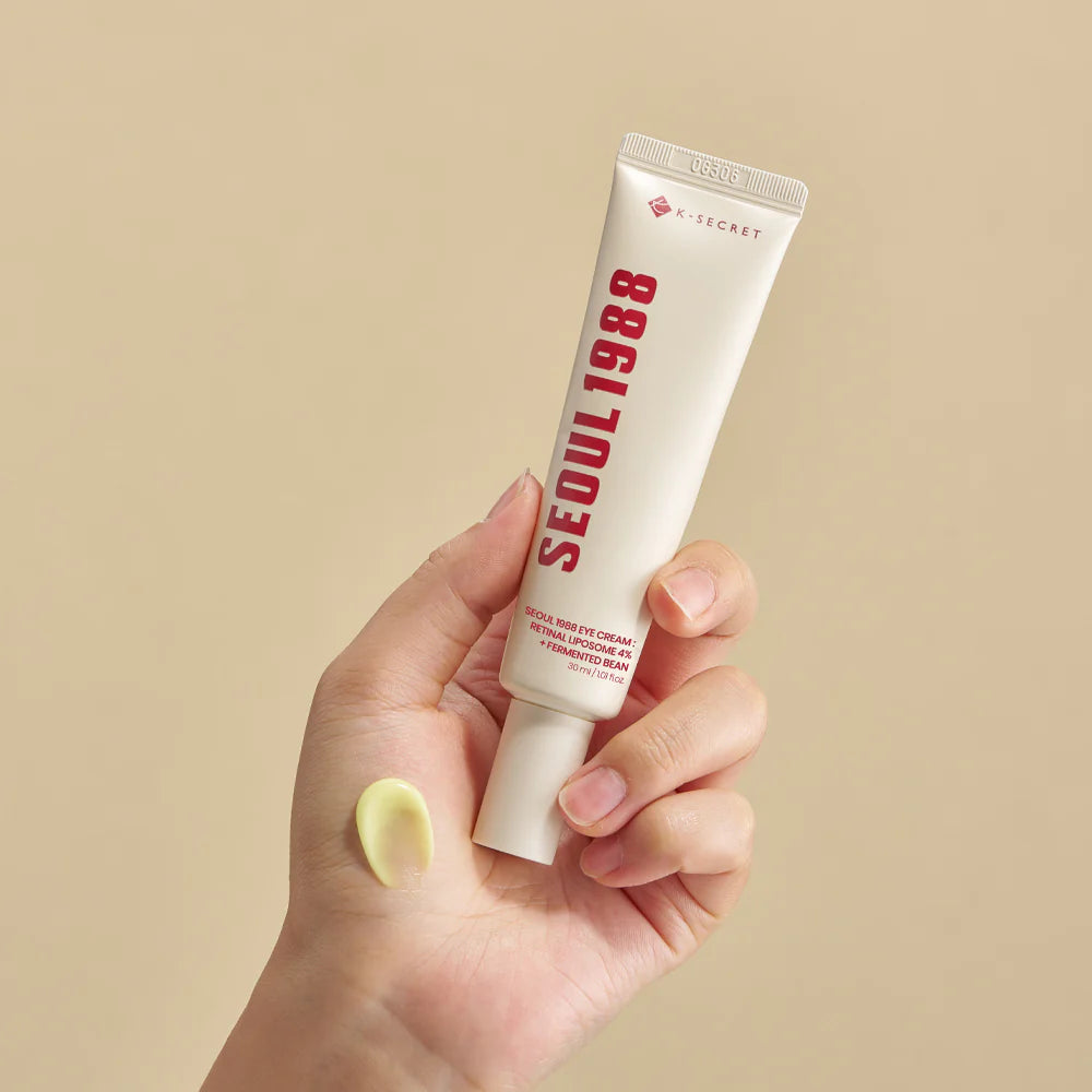 SEOUL 1988 Eye Cream : Retinal Liposome 4% + Fermented Bean-K SECRET- 30ml, Contorno