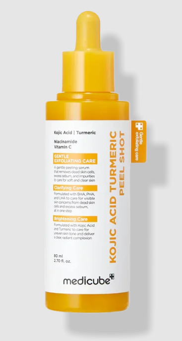 KOJIC ACID TURMERIC PEEL SHOT 80ml-Medicube