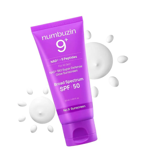 No.9 NAD+ 9 Peptides Dewy Sun Essence-Protector Solar