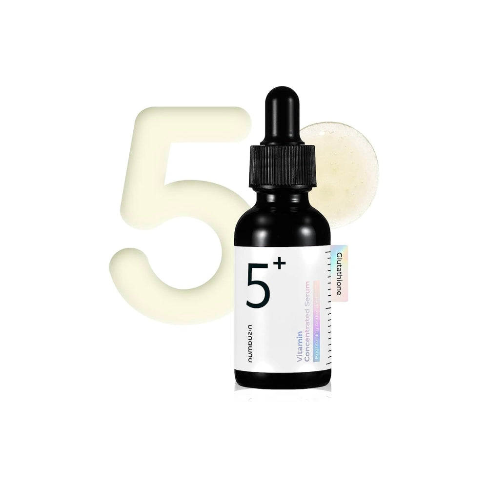 Numbuzin 5+ Glutathione Vitamin Concentrated Serum- suero anti manchas normal- regular