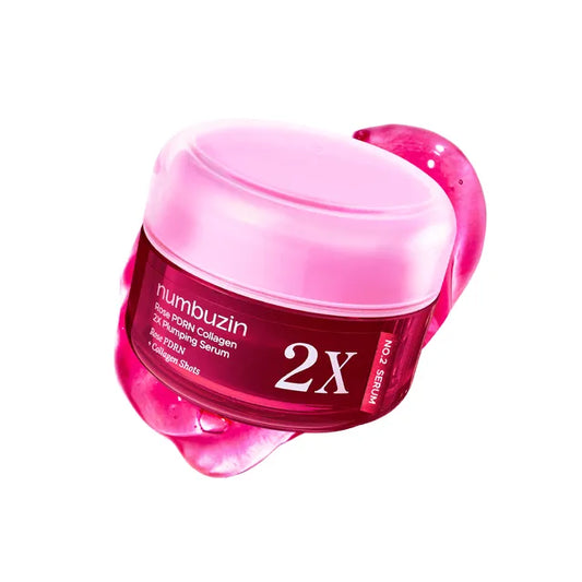 No.2 Rose PDRN Collagen 2X Plumping Serum 30ml-Numbuzin